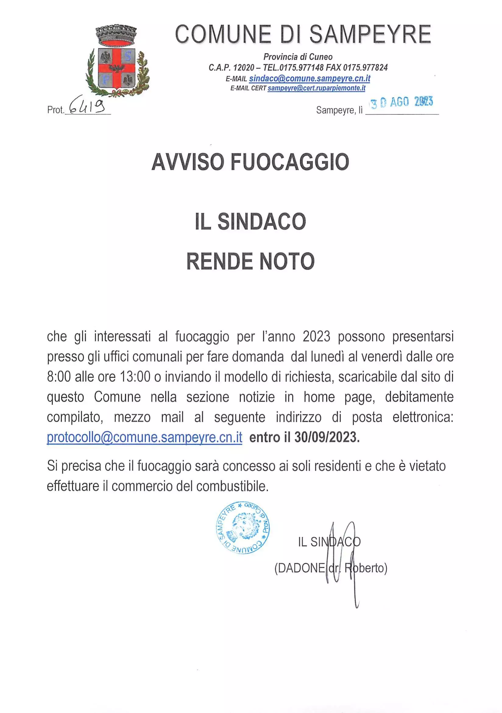AVVISO